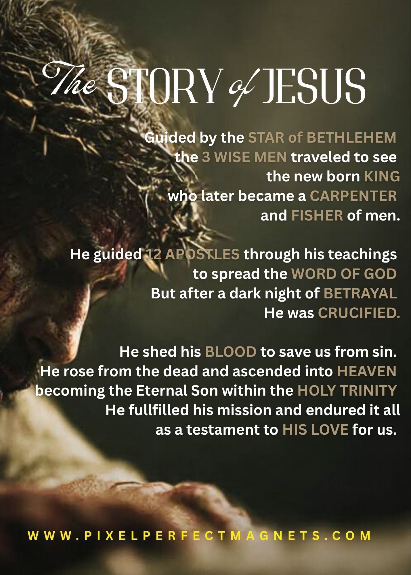 The Story of Jesus Bracelet