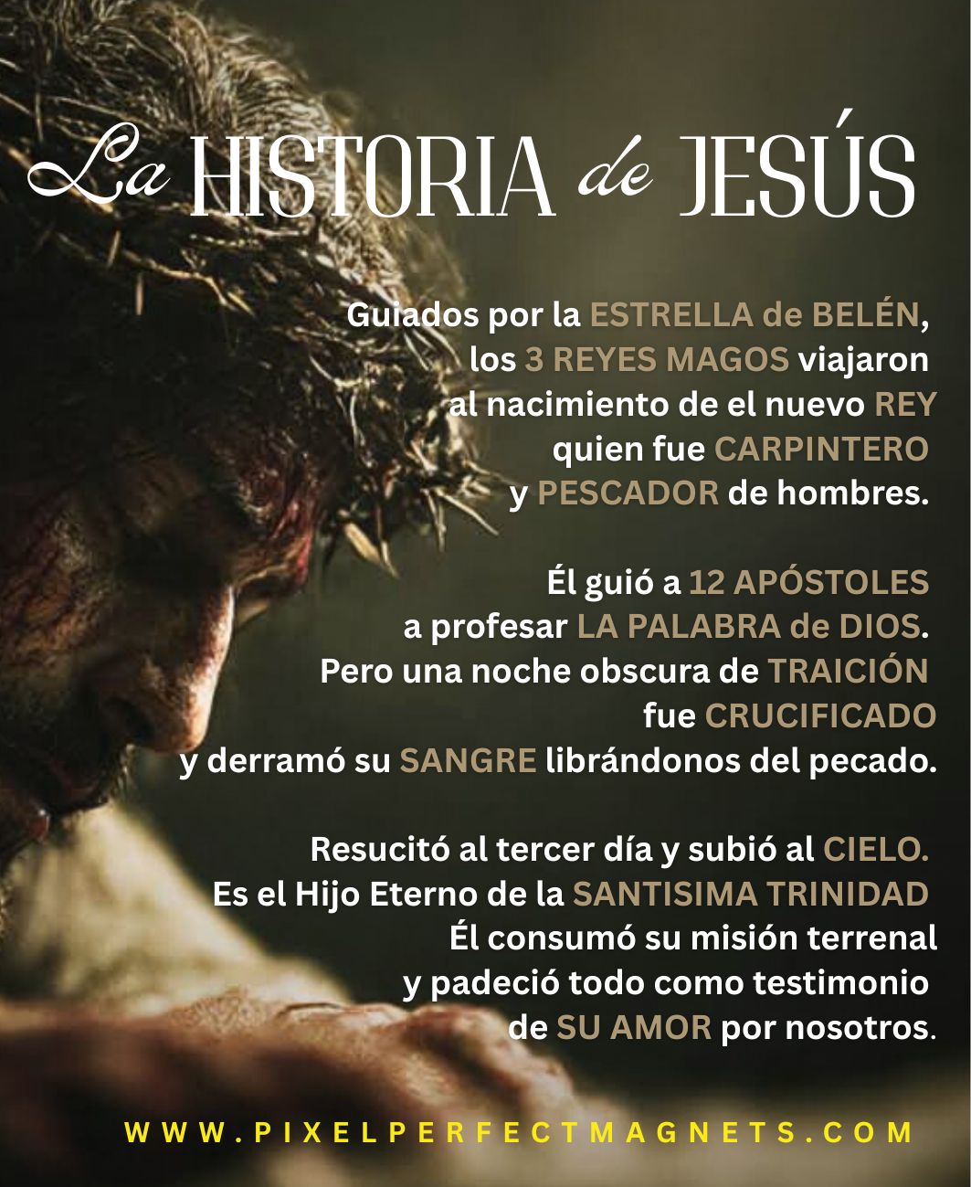 Pulsera de la Historia de Jesús